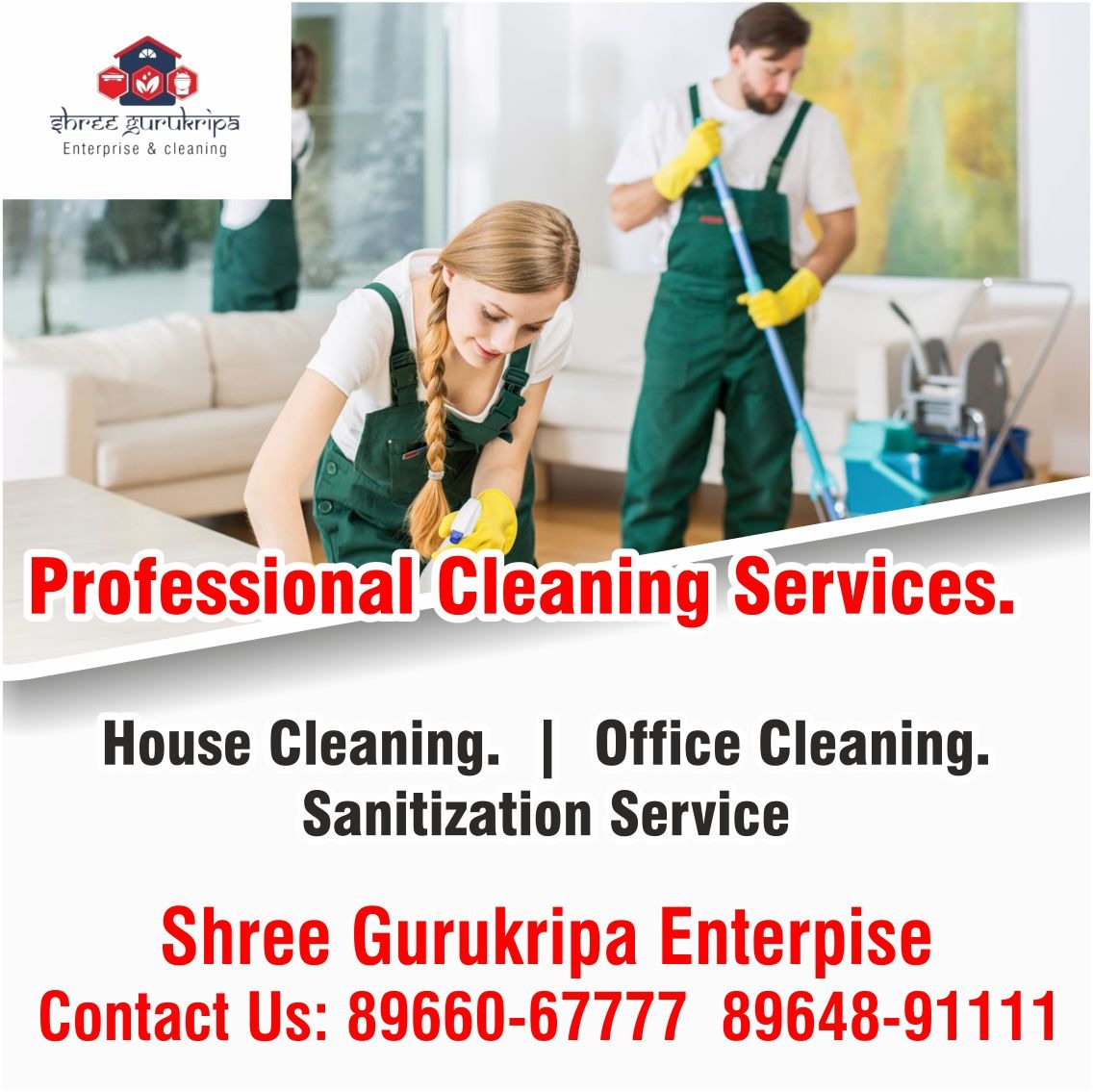 Professional Cleaning Services in Indore