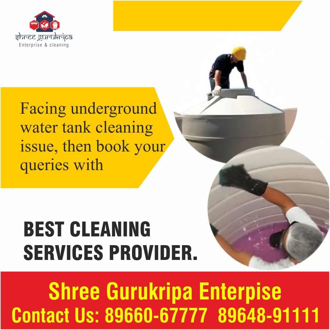 Best Underground Watertank Cleaning Services in Indore