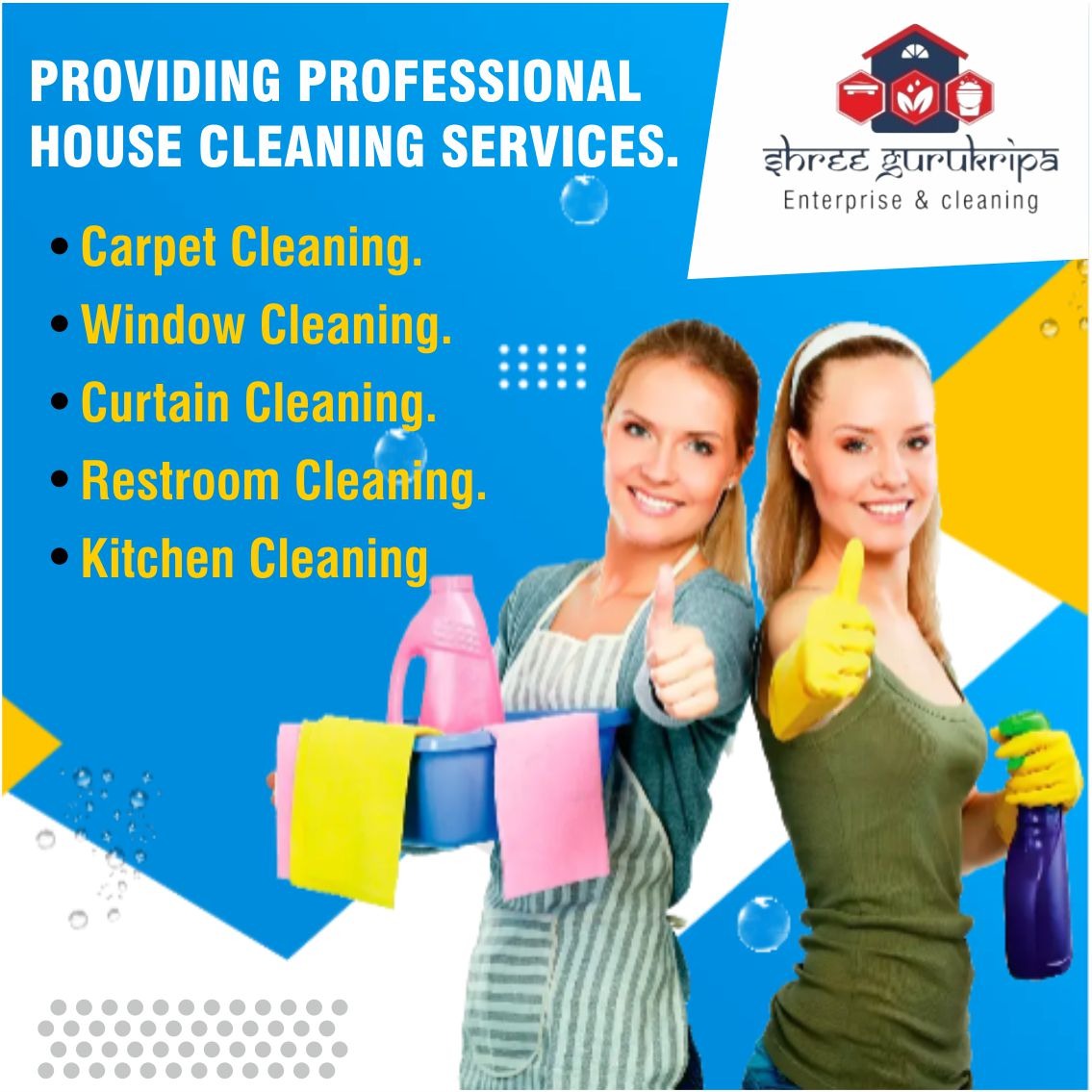 Professional House Cleaning Services in Indore